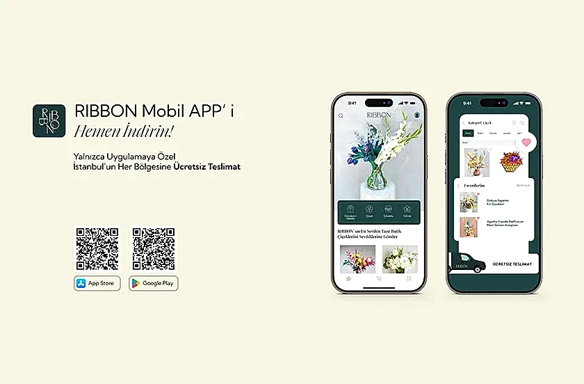 Ribbon Flowers Artık Android’de, IOS Sürümümüz Güncellendi!