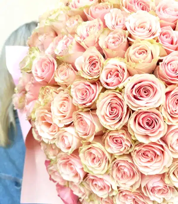 251 Pembe Gül Buketi Royal Deluxe