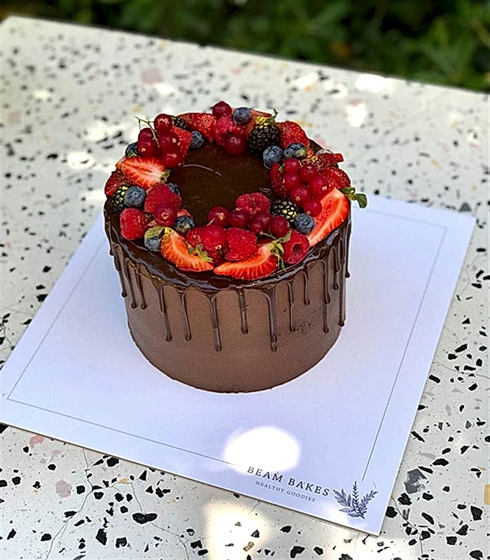 Beam Bakes Choco Berry Wreath Yaş Pasta 4-6 Kişi