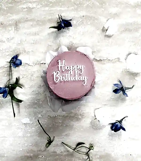 Beam Bakes Pembe Happy Birthday Mini Bento Yaş Pasta