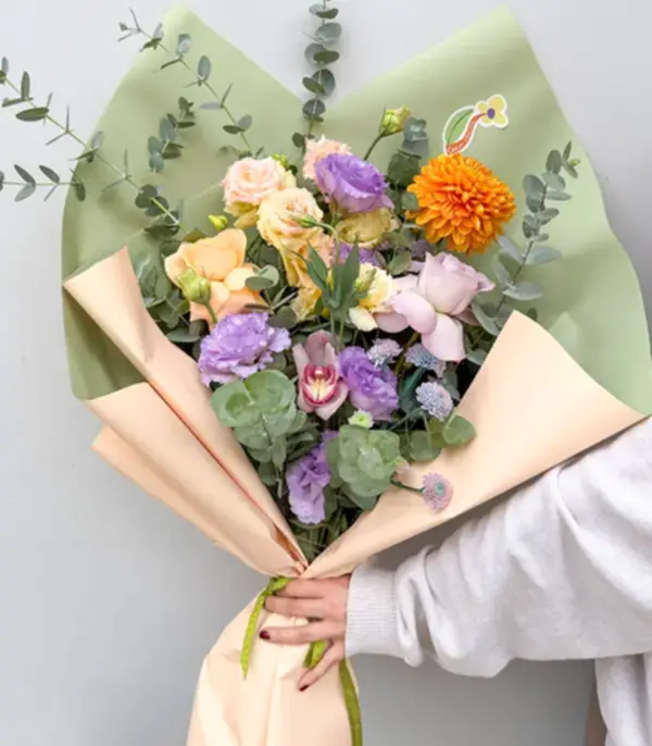 Canım Öğretmenim Lila Gül Anastasya Öğretmenler Günü Buketi