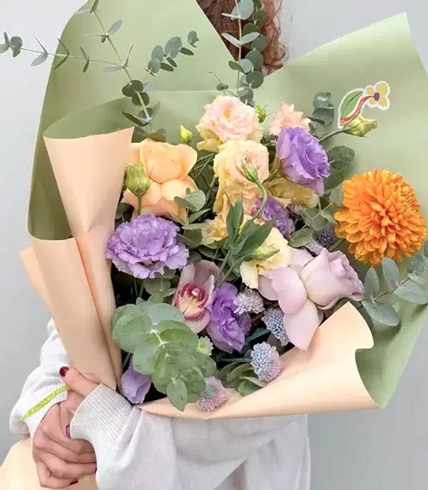 Canım Öğretmenim Lila Gül Anastasya Öğretmenler Günü Buketi