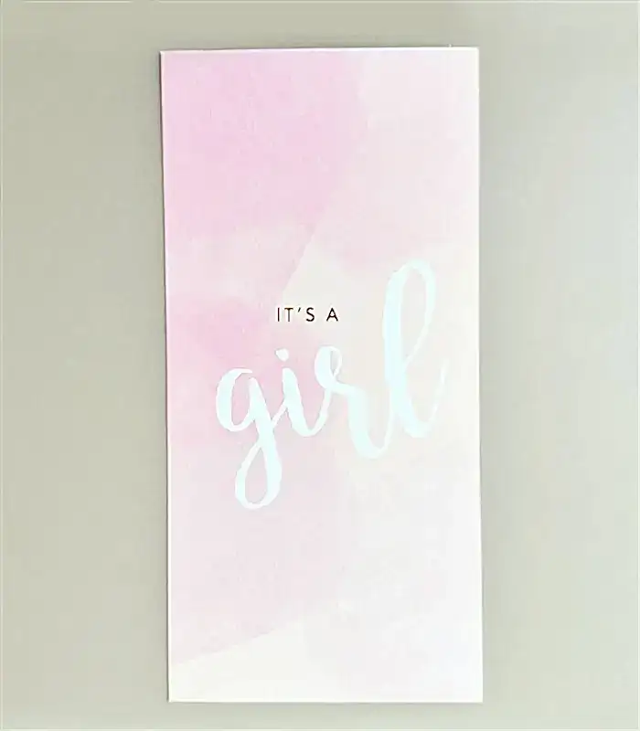 Its a Girl Not Kartı