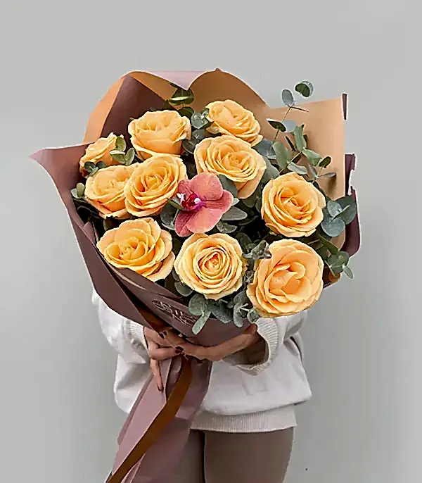 Kayısı Gül Buketi