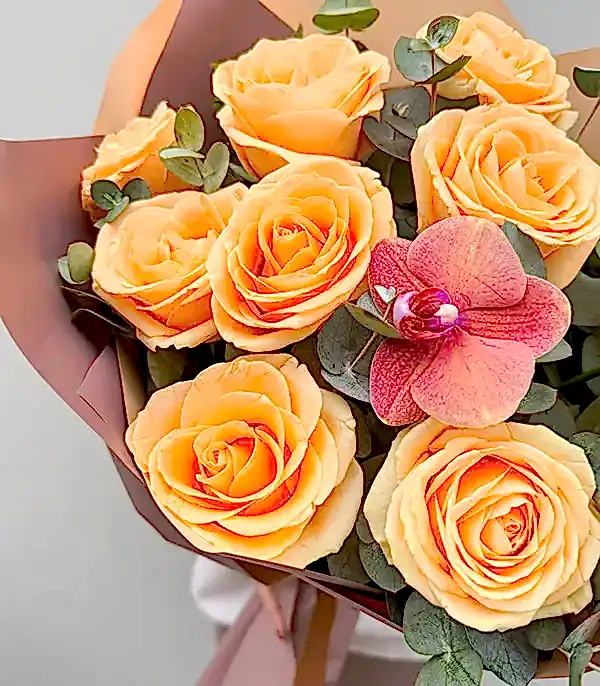 Kayısı Gül Buketi