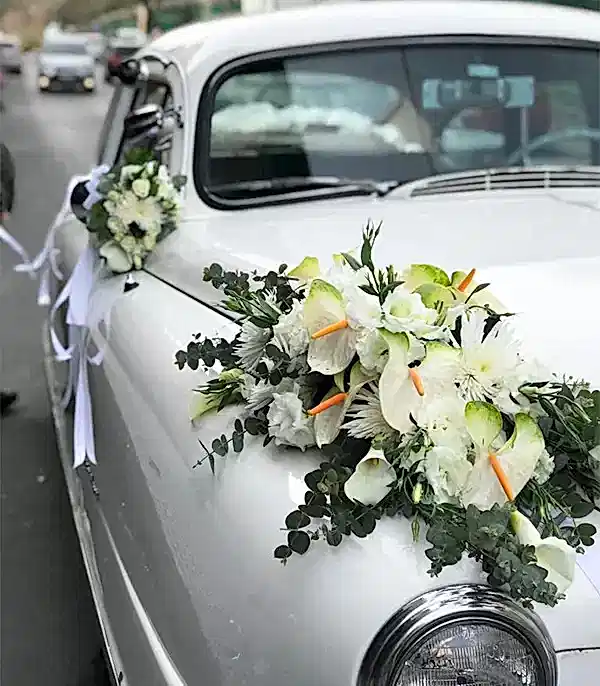 Klasik Gelin Arabası Süsleme