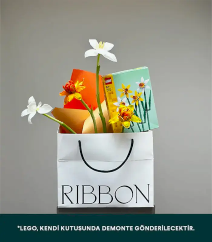 LEGO Nergis Yeşil Seramik Vazo Hediye Seti