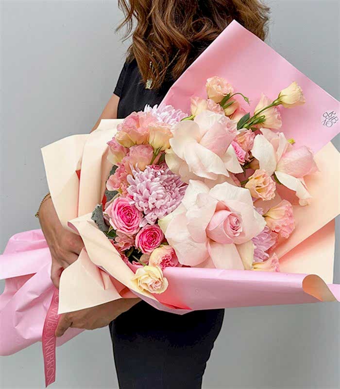 Pembe İlkbahar Buketi