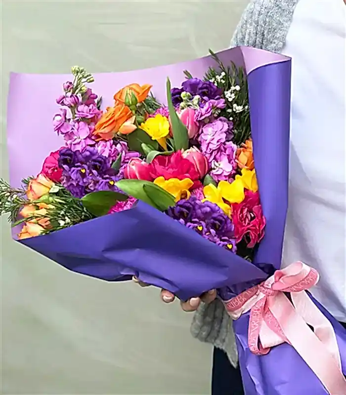 Rengarenk Bahar Buketi