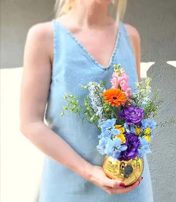 Rengarenk Çiçekler Mini Yaz Aranjmanı Limited Edition