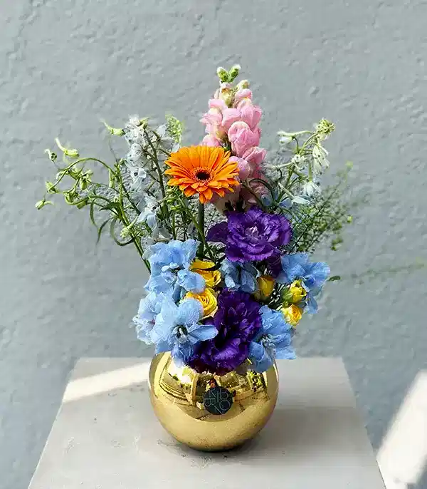 Rengarenk Çiçekler Mini Yaz Aranjmanı Limited Edition