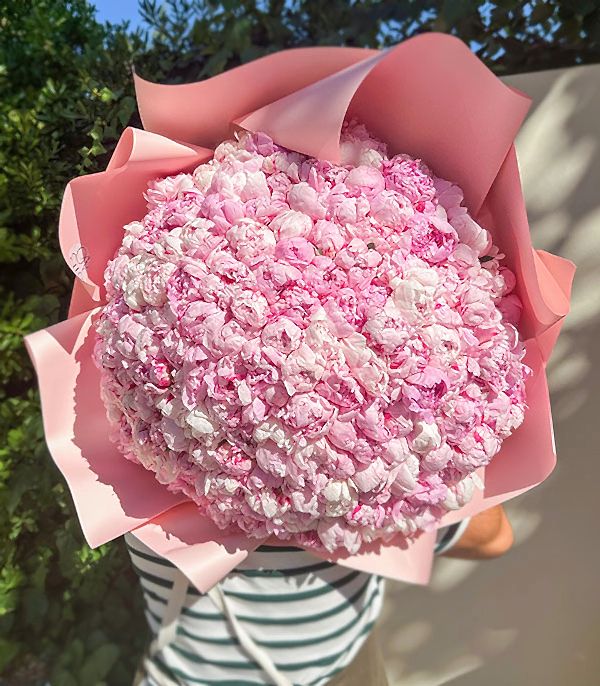 Royal Deluxe 201 Pembe Şakayık Buketi