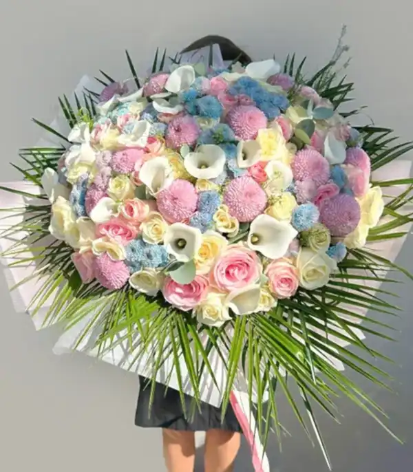 Royal Deluxe Pembe Gül Anastasya Gala Söz Nişan Buketi