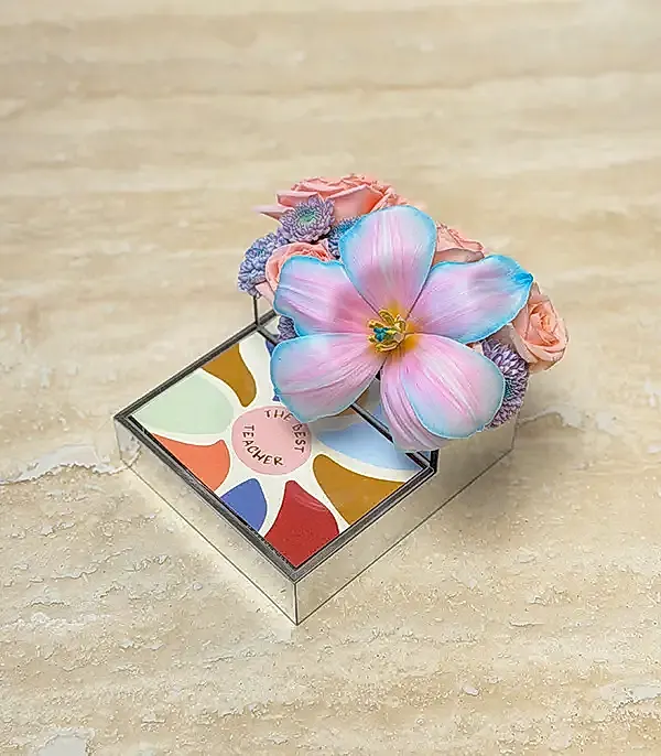 The Best Teacher Çikolata Mini Tepsi