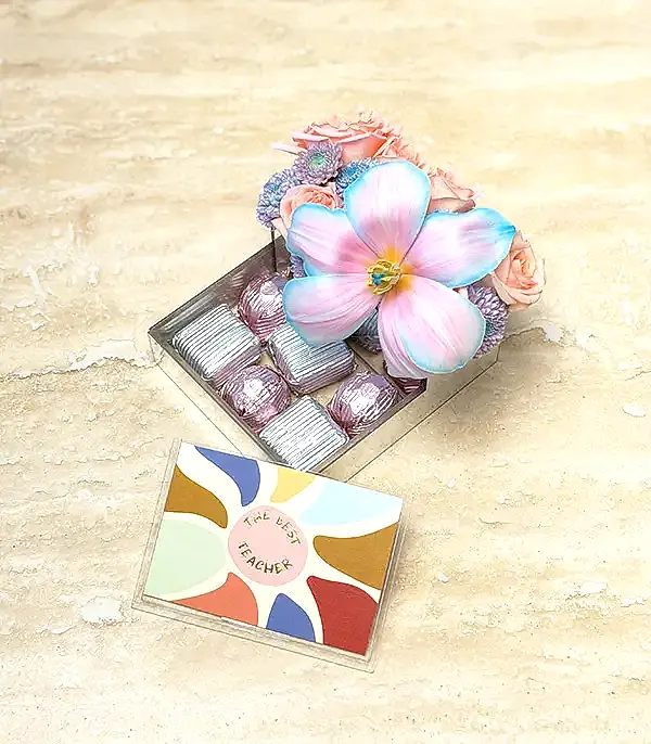 The Best Teacher Çikolata Mini Tepsi