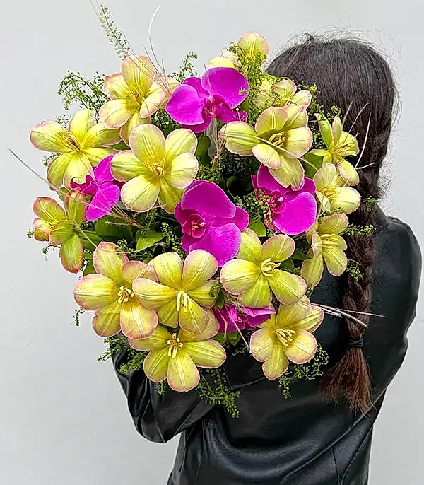 Tinkerbell Fairy Lale Orkide Buketi