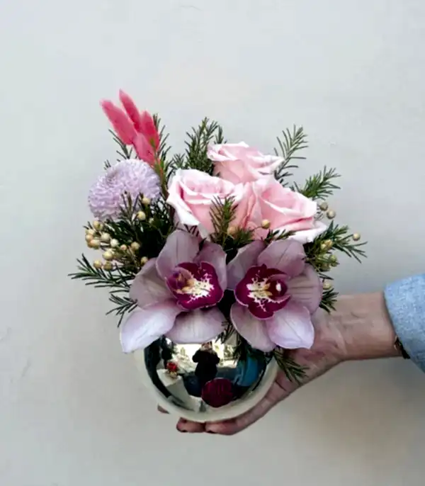 Yaz Sabahı Pembe Mini Aranjman