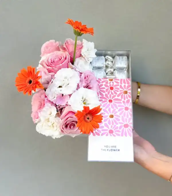 You Are The Flower Çikolata Hediye Kutusu